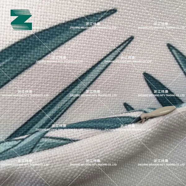 Tropical Leaves Printed Cushion Cover